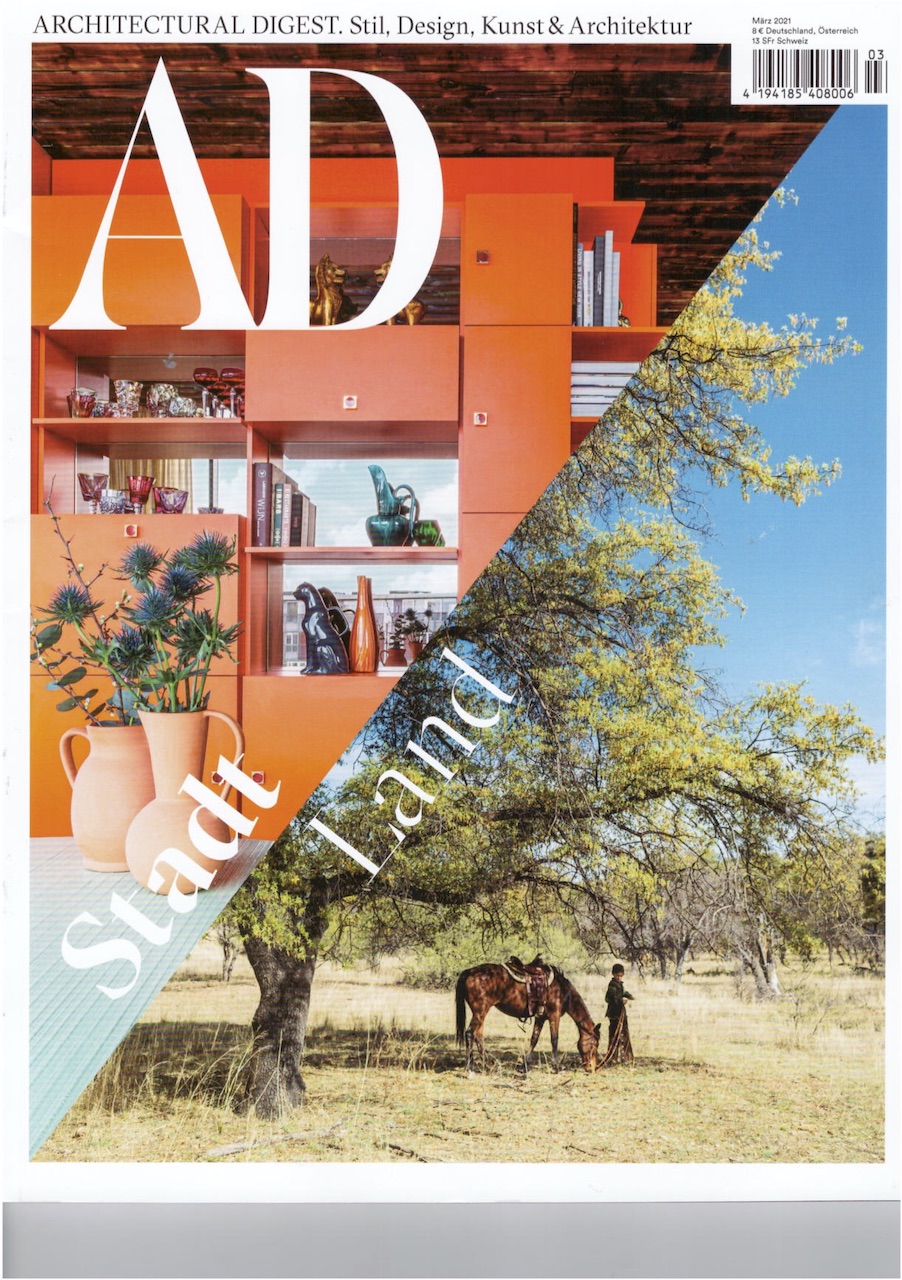 Architectural Digest March cover